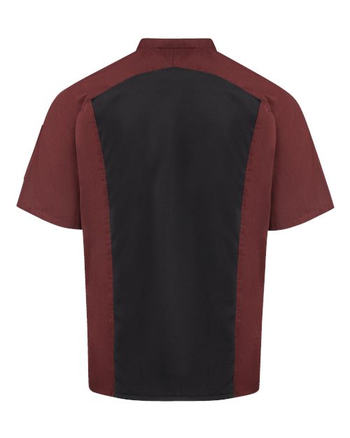 #color_merlot heather/ black mesh