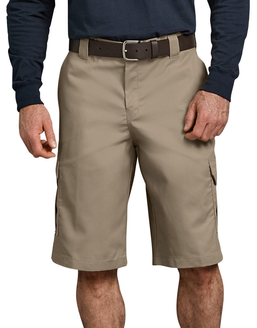 DICKIES Relaxed Fit Cargo Shorts, 13" FLEX