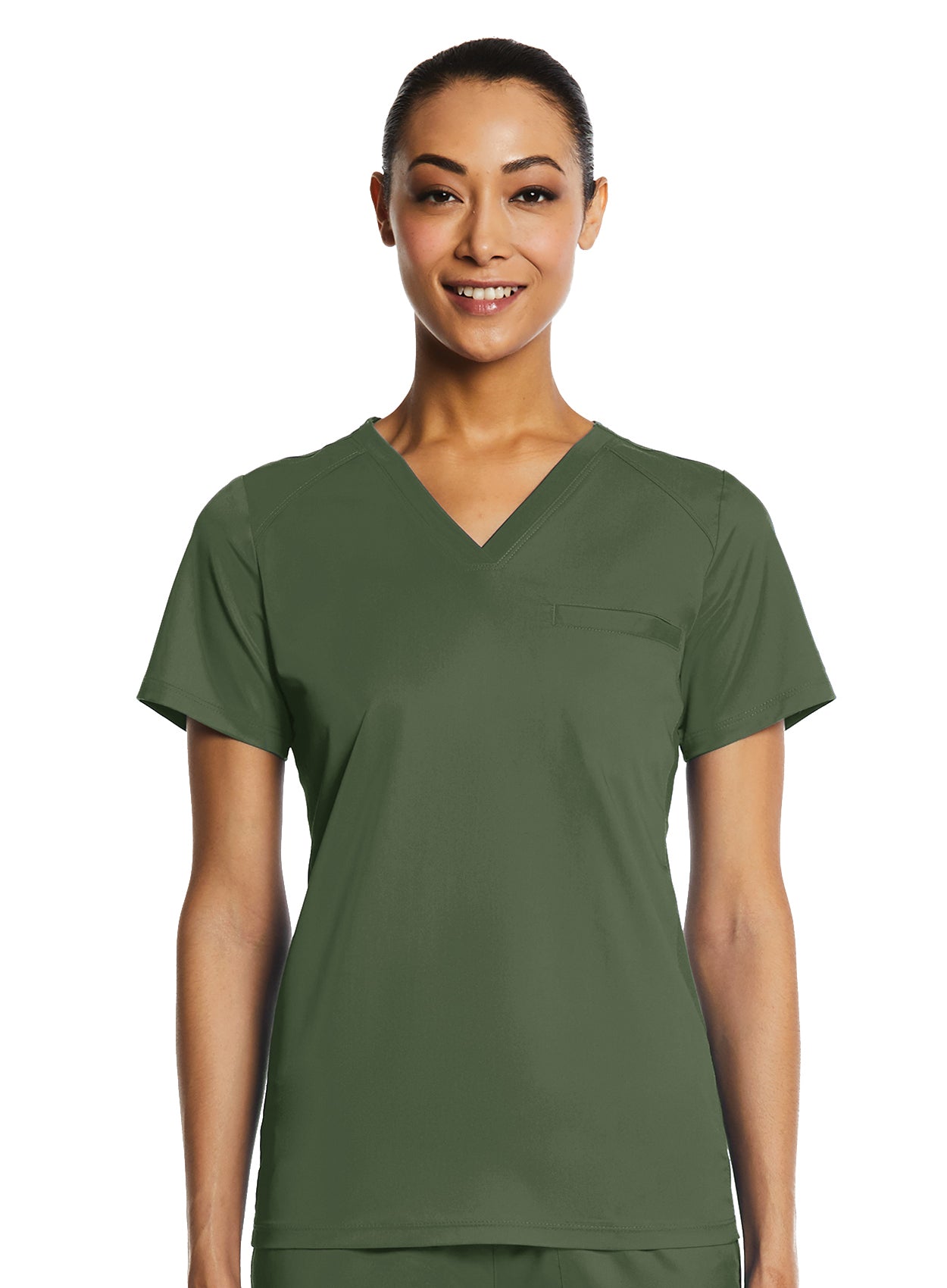 Women's Tuckable V Neck Top 1778