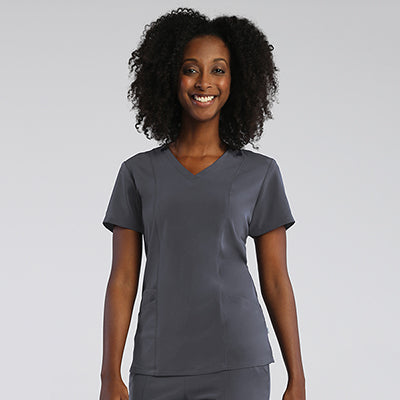 Ladies 3-Panels V-Neck Top 1901