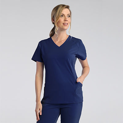 Ladies Modern V-Neck Top 1902