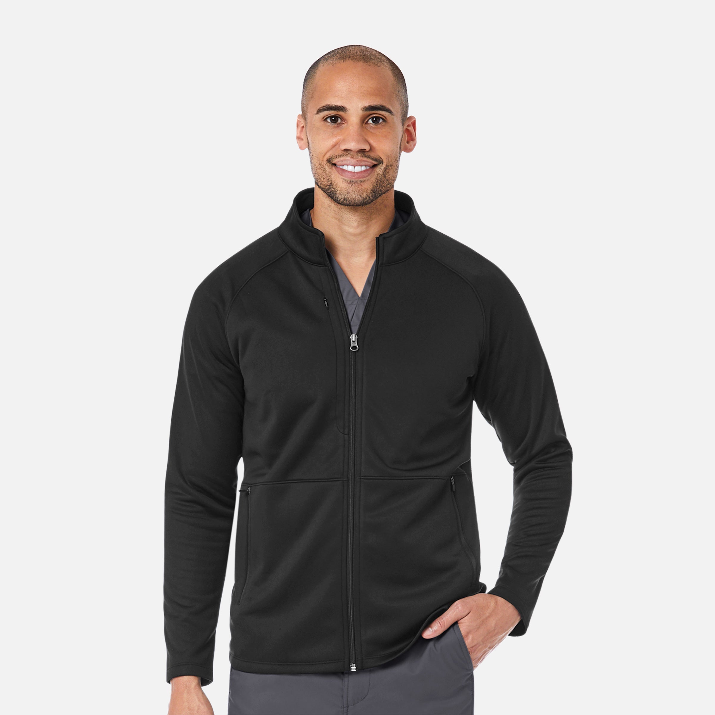 Men's Warm-Up Fleece Jacket 3814