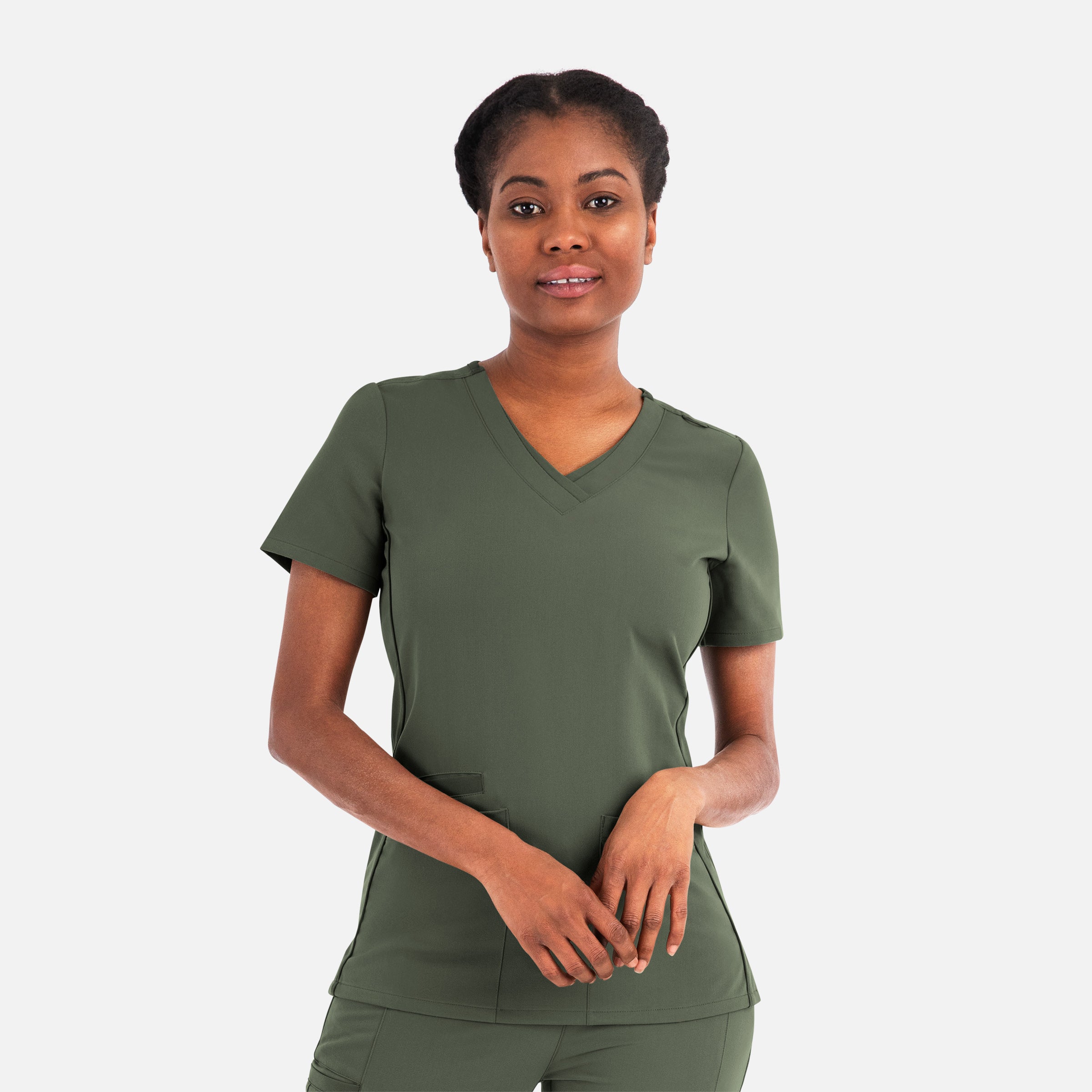 Women's Layered V-Neck Top 3901