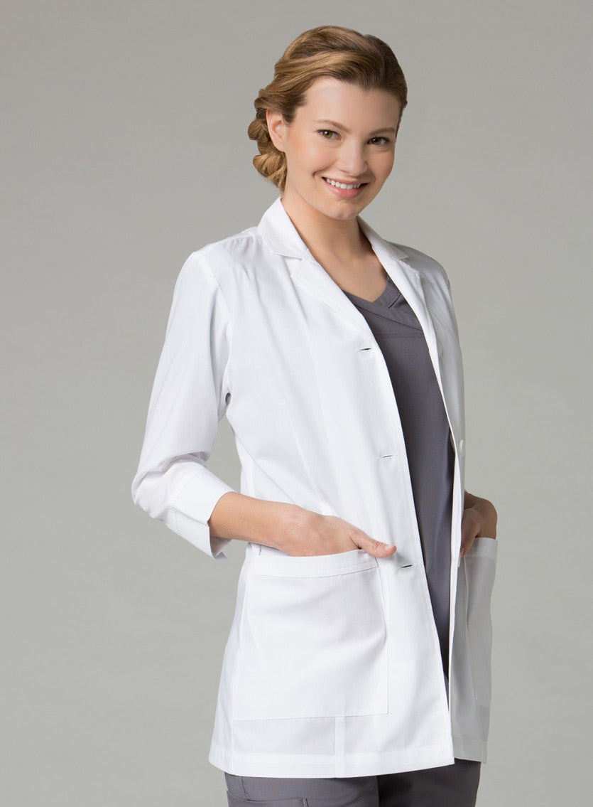 Women's 3/4 Sleeve Lab Coat 7126