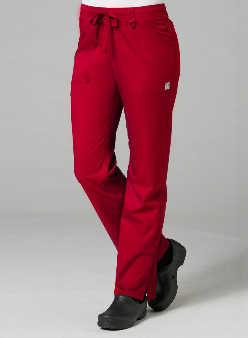 Women's Full Elastic Zipper Pocket Cargo Pant 7308