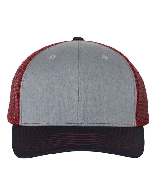 #color_heather grey/ cardinal/ navy