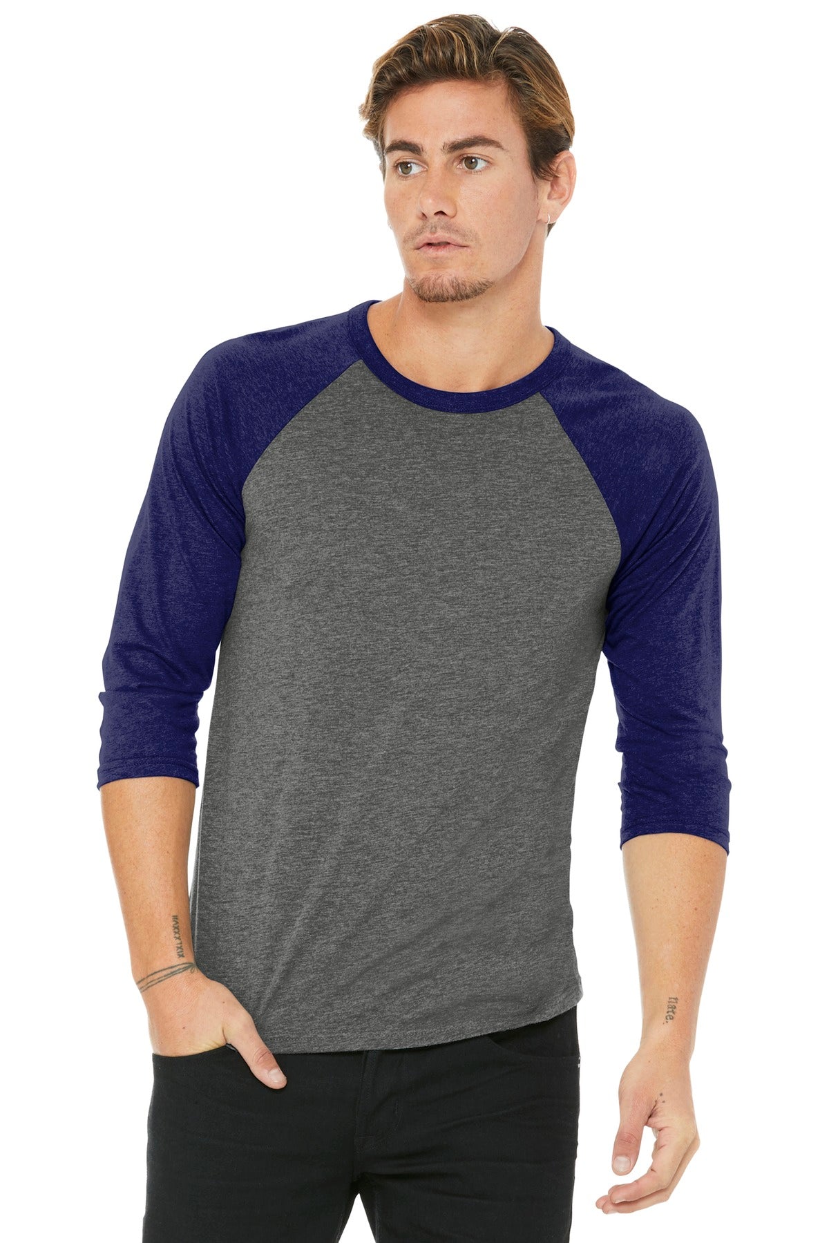 #color_grey/ navy triblend