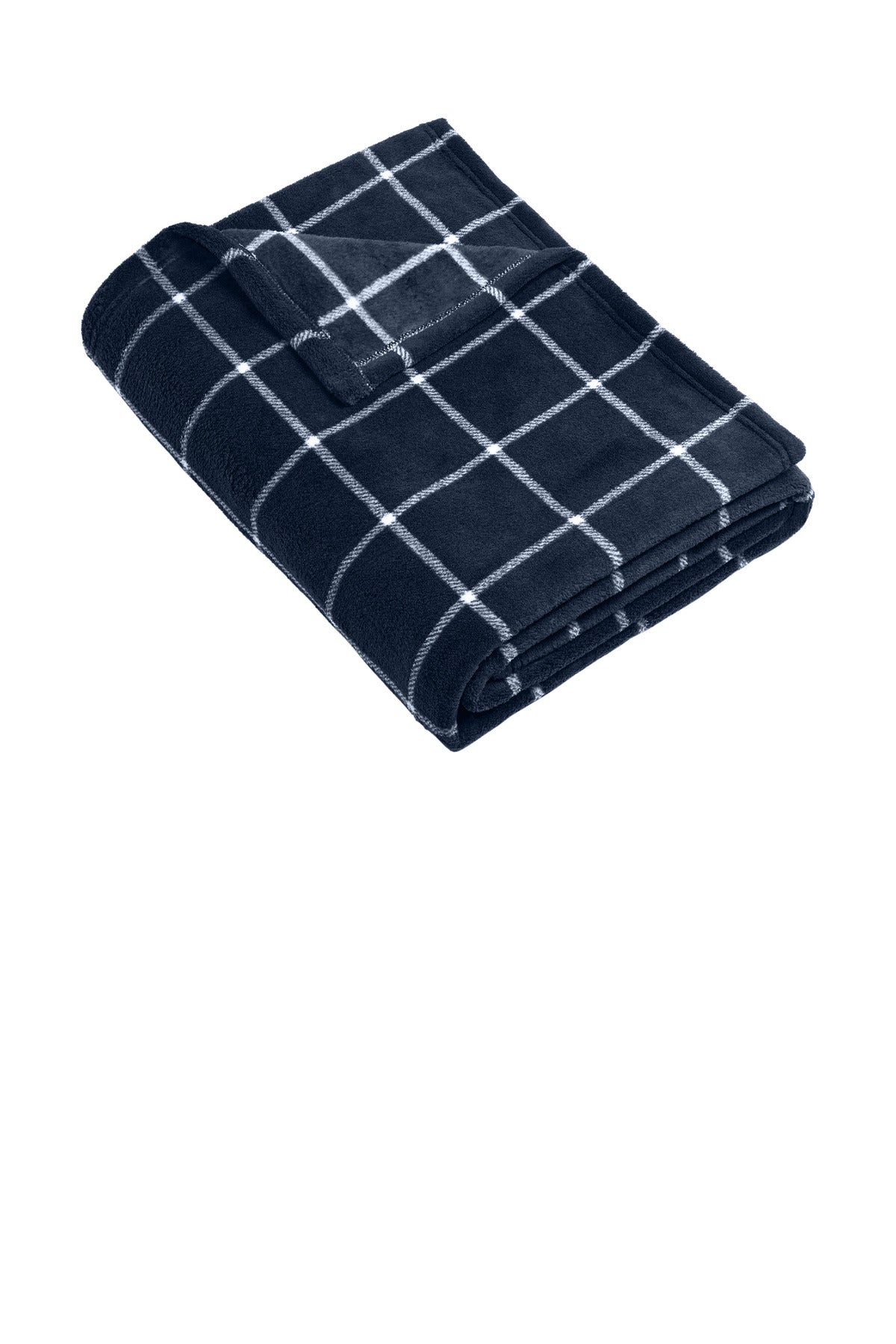 #color_river blue navy/ marshmallow check