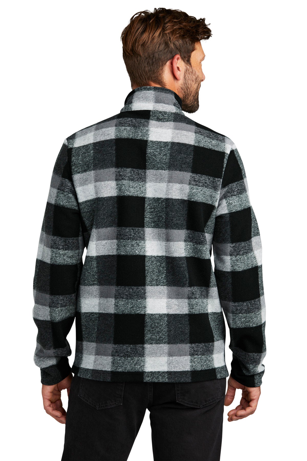 #color_deep black plaid