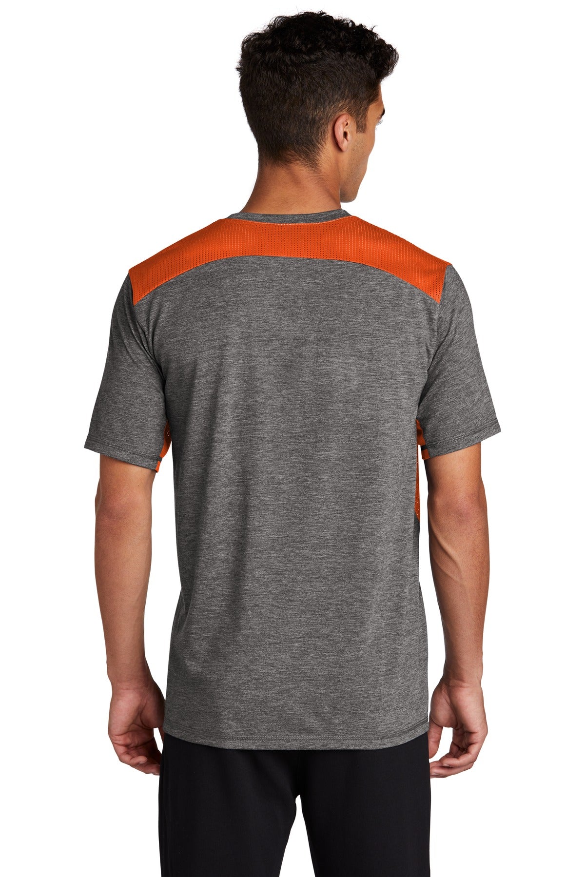 #color_deep orange/ dark grey heather