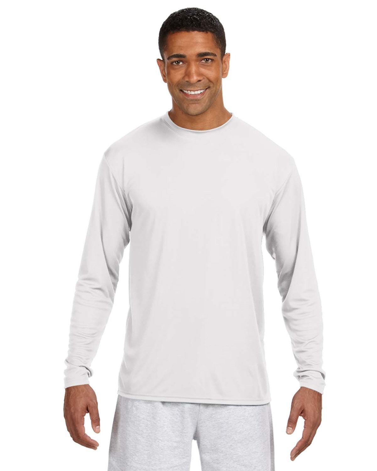 A4 Men's Cooling Performance Long Sleeve T-Shirt N3165