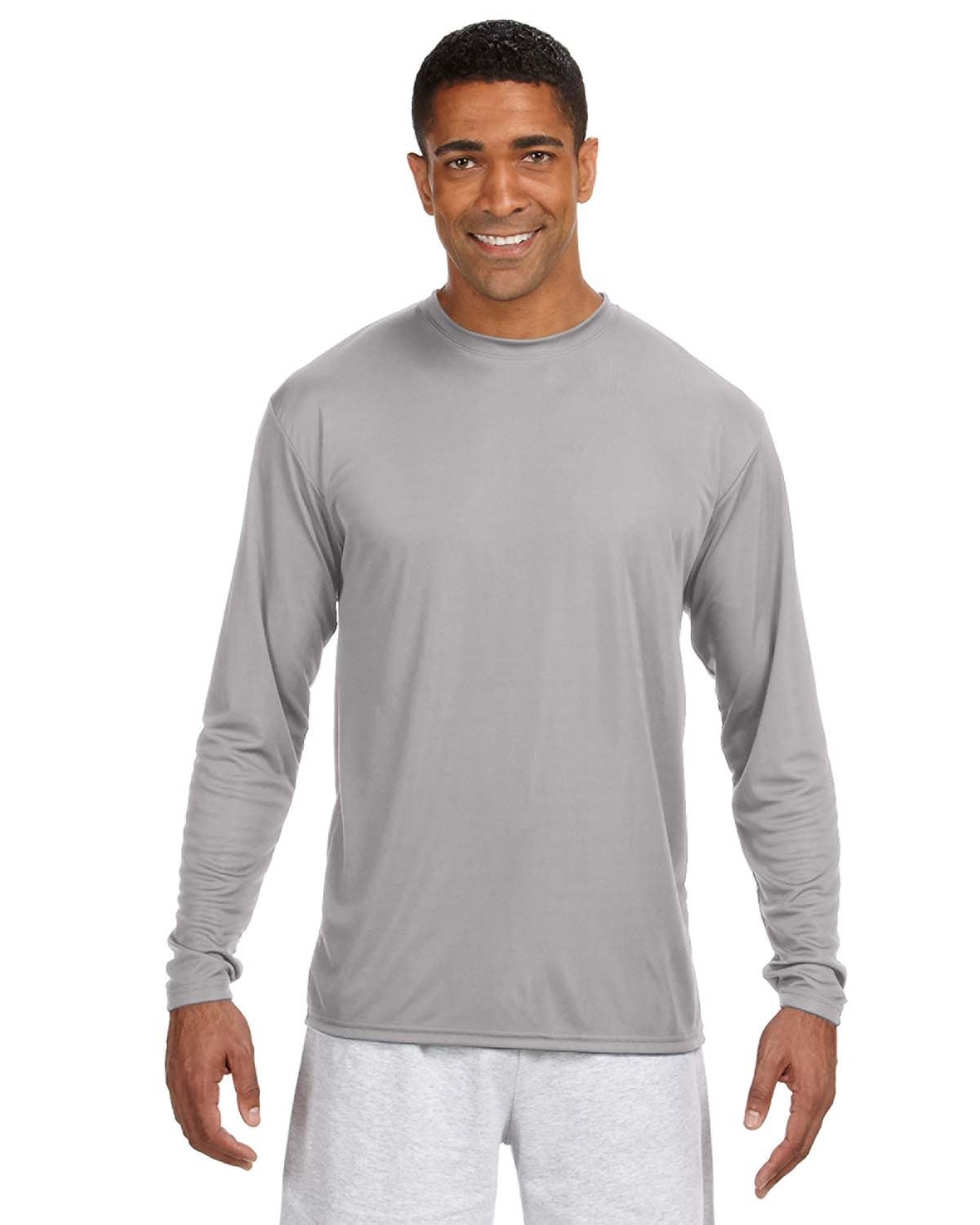 A4 Men's Cooling Performance Long Sleeve T-Shirt N3165