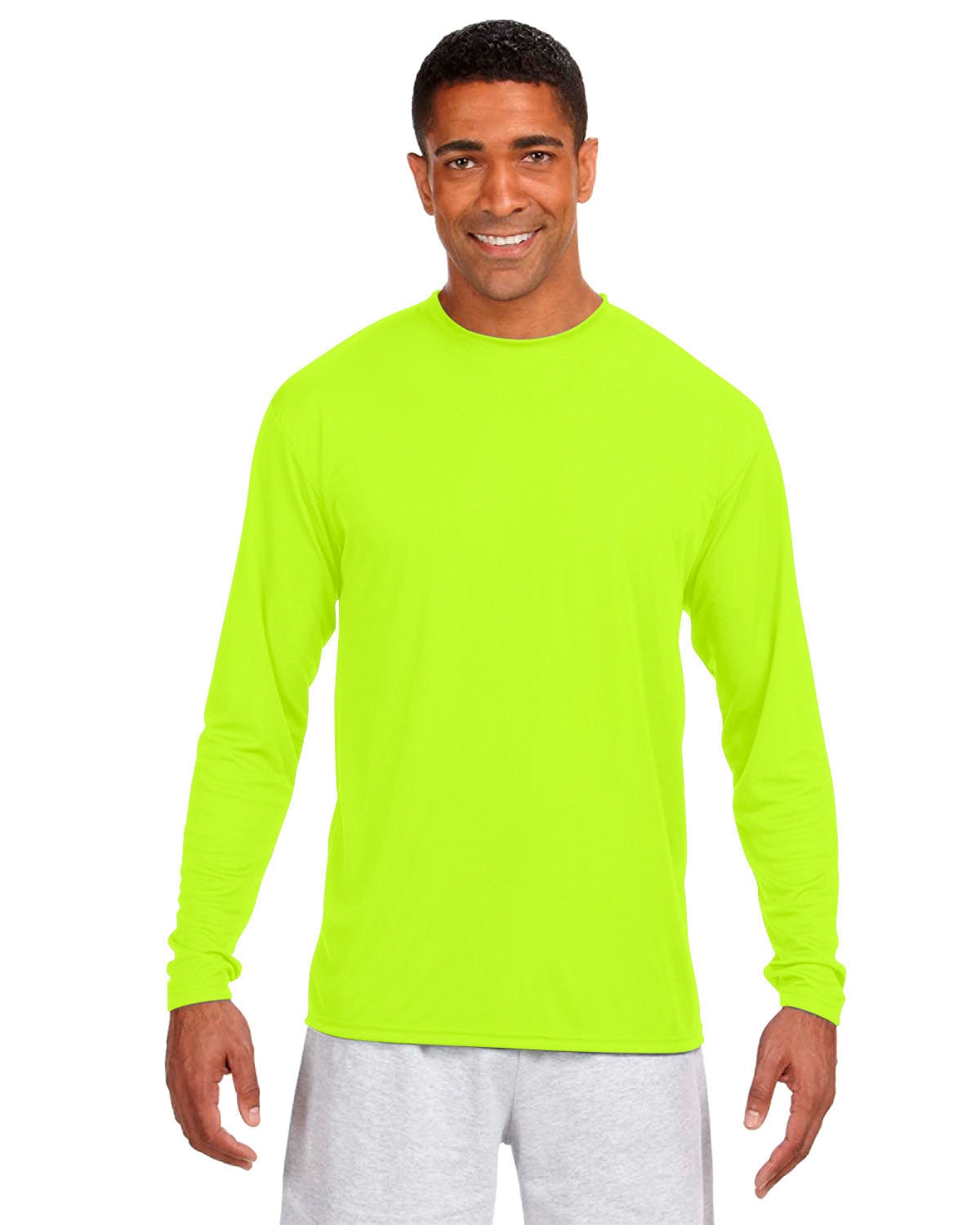 A4 Men's Cooling Performance Long Sleeve T-Shirt N3165