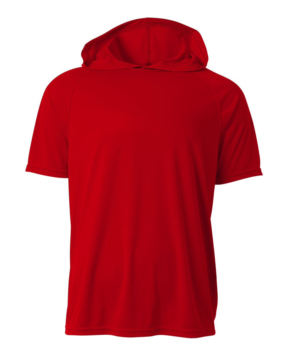 A4 Men's Cooling Performance Hooded T-shirt N3408 Plus Size