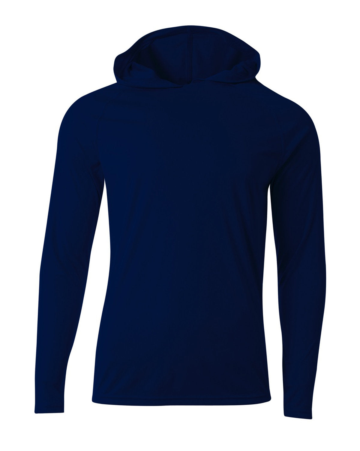 A4 Men's Cooling Performance Long-Sleeve Hooded T-shirt N3409